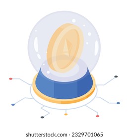 Pack of Business and Finance Isometric Icons 

