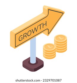 Pack of Business and Finance Isometric Icons 

