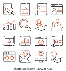 Pack of Business and Infographic Solid Icons

