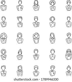 Pack Of Characters And Avatars 