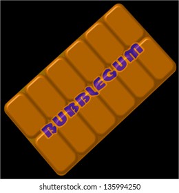 A pack of chewing gum