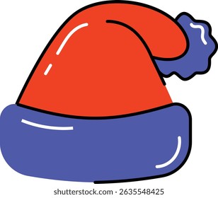 A pack of Christmas Colored Outline Icons 
