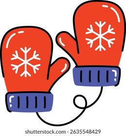 A pack of Christmas Colored Outline Icons 