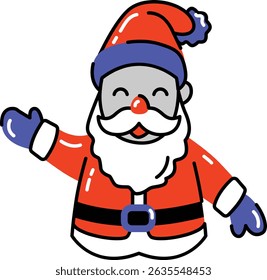 A pack of Christmas Colored Outline Icons 