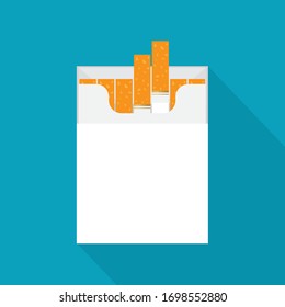 pack of a cigarette icon- vector illustration
