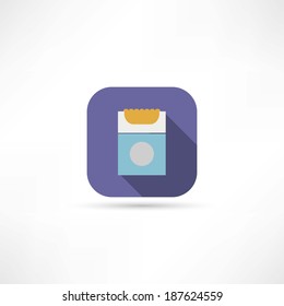 pack of cigarettes icon