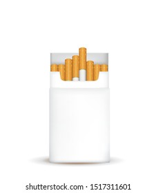 Pack of cigarettes. vector illustration