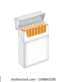 Pack of cigarettes. vector illustration