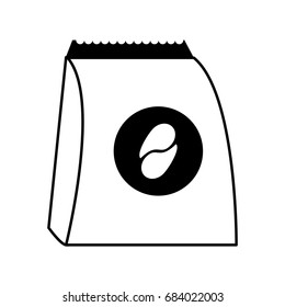 pack of coffe in paper bag