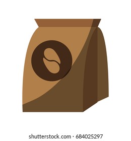 pack of coffe in paper bag