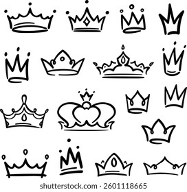 Pack Of Crowns Design Graffiti King Art