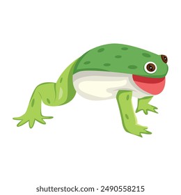 Pack of Cute Toad Flat Icons 

