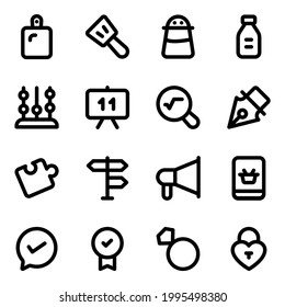 Pack of Education Linear Icons
