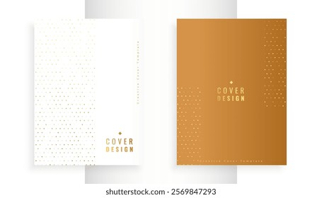 pack of elegant corporate booklet cover template design vector