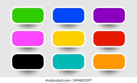 pack of flat color palette 