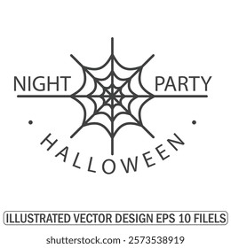 pack Halloween badges vector design.