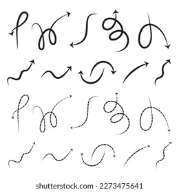 Pack of hand drawn arrows
