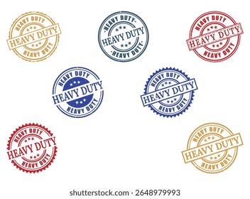 Pack of Heavy Duty Rubber Stamps Design Elements Seal