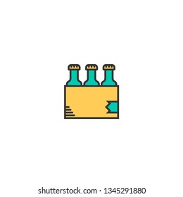 pack icon line design. Business icon vector illustration