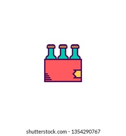 pack icon line design. Business icon vector illustration