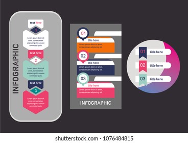 pack of infographic design
