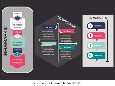 pack of infographic design