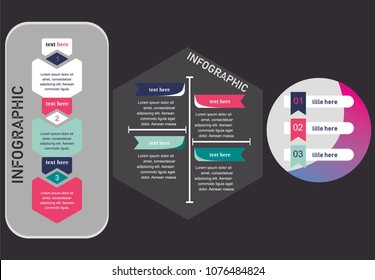 pack of infographic design