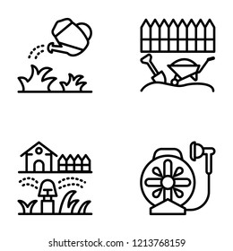Pack Of Irrigation Icons 