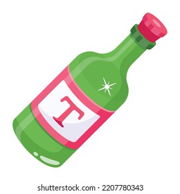 Pack of a juice flat icon