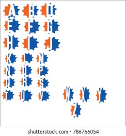 pack logo alphabet