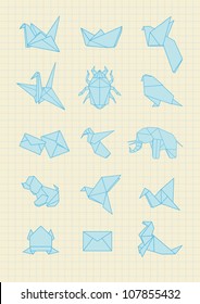 Pack Of Origami Icons