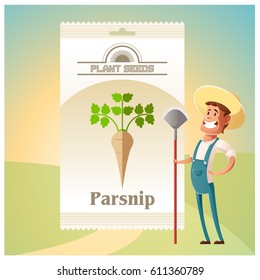 Pack Of Parsnip Seeds Icon