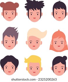 Paquete de avatares para personas