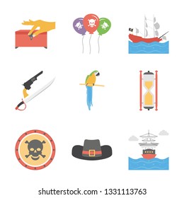 Pack Of Pirate icons 