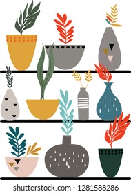Pack Of Plant and Flower Pot