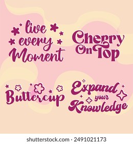"PACK OF QUOTES TYPOGRAPH 35" perfect for stickers, merchandise, and apparel designs. This pack offers high-quality, eye-catching typography, easy to use and scalable. Perfect for your design needs!