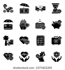 Paquete de Iconos vectores de seguridad