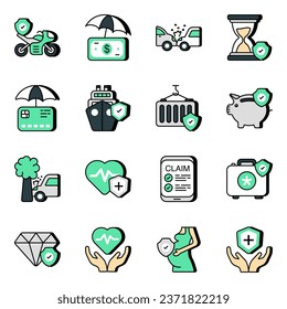 Pack of Safety vector Icons