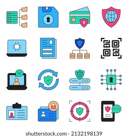 Pack of Security  And Protection Icons

