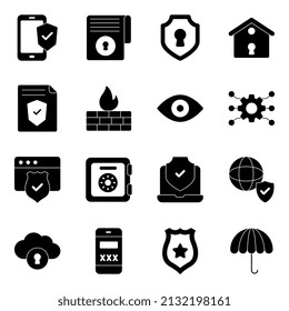 Paquete de iconos de seguridad

