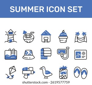 A pack of Summer icons