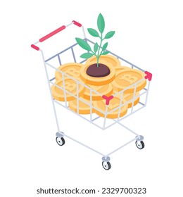 Paquete de Iconos Isometricos de Comercialización 

