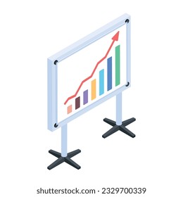 Pack of Trading Isometric Icons 

