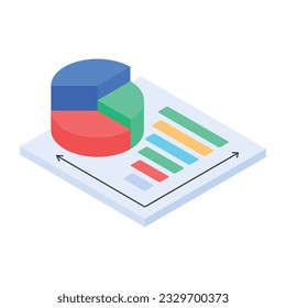 Pack of Trading Isometric Icons 

