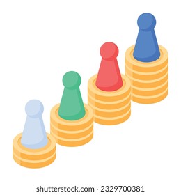 Paquete de Iconos Isometricos de Comercialización 

