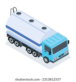 Pack of Transportation Isometric Icons 

