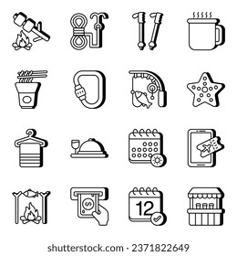 Pack of Travel and Holidays vector Icons

