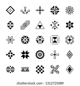 Pack Of Tribal Icons 