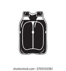 «Pack of Two Plastic Bottled Water Icon»