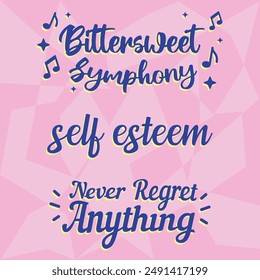 "PACK OF TYPOGRAPH" perfect for stickers, merchandise, and apparel design. This pack offers high-quality, eye catching typography, easy to use and scalable. Perfect for your design needs!